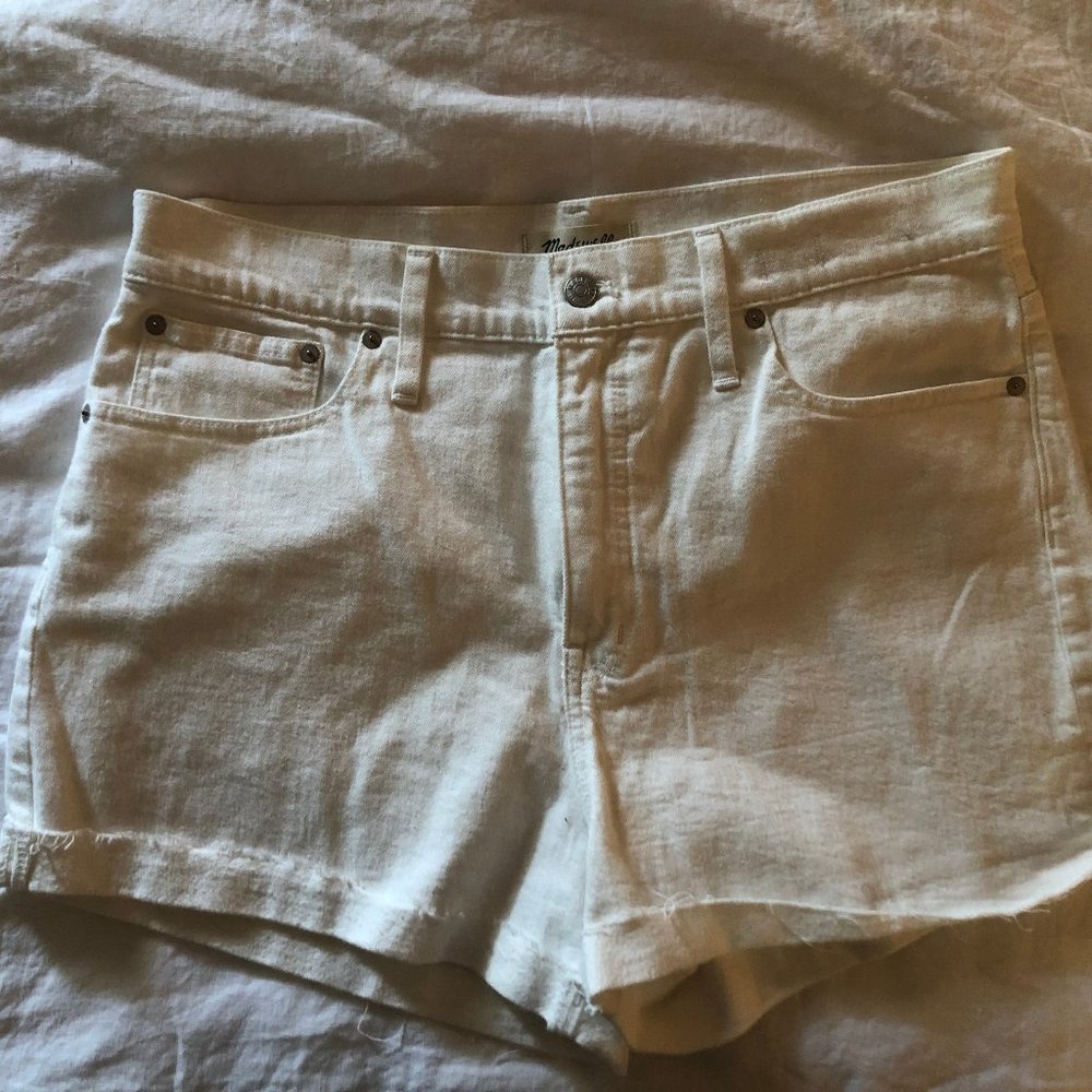Madewell High-Rise Denim Shorts